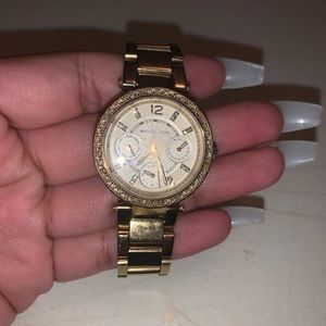 Michael Kors Womens Chronograph Mini Parker MK6056